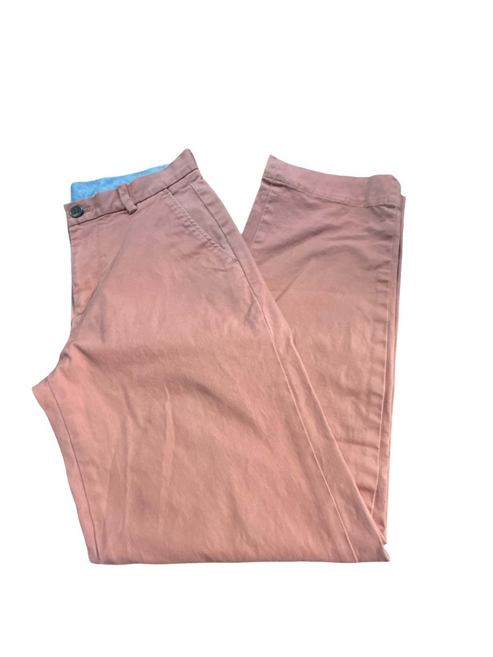 Brooks Brothers Preppy Clark Fit Chinos Salmon Pink Pants 30x30 Smart Casual
